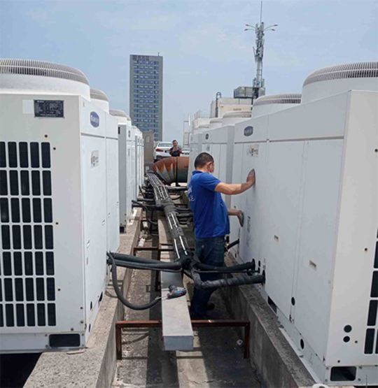 巴中市中央空调制热和不制冷系统维修方法